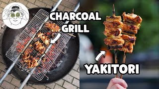 Japanese Chicken Skewers on the Grill Yakitori [upl. by Rexanna791]