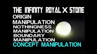 The Infinity Royal X Stone  One Stone To Rule Everything  Subliminal Affirmations [upl. by Evslin]