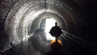 Boating through Harecastle Tunnel [upl. by Breena570]