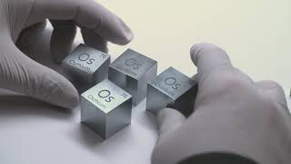 Luciteria Science osmium inch cubes [upl. by Vanhook]