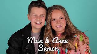 MAX amp ANNE  SAMEN OFFICIAL LYRICS  JUNIORSONGFESTIVALNL🇳🇱 [upl. by Ruffo494]