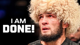 Khabib Nurmagomedov Announces Retirement  UFC 254 [upl. by Kenric]