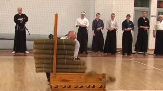 Dotan giri tameshigiri Porando Battodo Tai Kai 2009  Samurai Juku [upl. by Leamsi403]