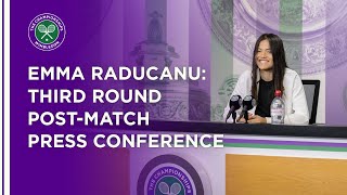 Emma Raducanu Third Round Press Conference  Wimbledon 2021 [upl. by Bundy]