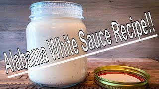 Alabama White Sauce Recipe [upl. by Leirda]