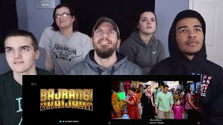 Bajrangi Bhaijaan REACTION  Official Trailer with English Subtitles Salman Khan Kareena Kapoor [upl. by Htiduy909]