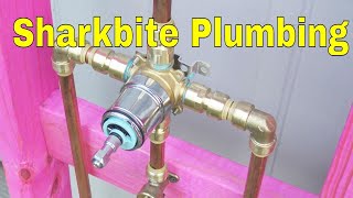 Plumbing With Sharkbite Fittings [upl. by Neda435]