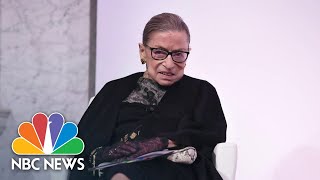 Supreme Court Justice Ruth Bader Ginsburg Dead At 87  NBC Nightly News [upl. by Aniratac]