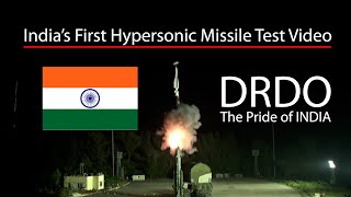 Long Range Hypersonic Missile Test DRDO Video [upl. by Hannan]