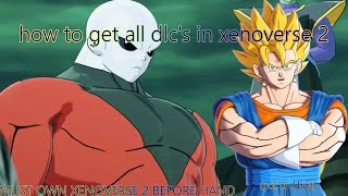 How To Unlock All DLC Characters IN XENOVERSE 2 [upl. by Morehouse184]