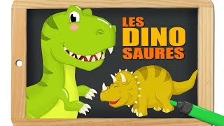 Dinosaures  Mini documentaire pour apprendre  Dessin animé pour les enfants  Titounis [upl. by Anad501]