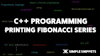 C program to Print Fibonacci Series  C programming tutorials for beginners [upl. by Cleon]