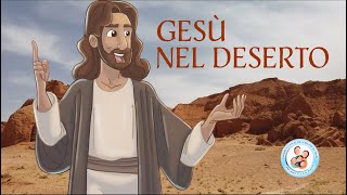 GESU NEL DESERTO Mc 11215  Il Vangelo raccontato ai bimbi  Domenica 21 febbraio 2021 [upl. by Retniw32]