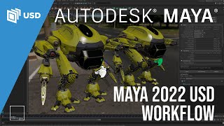 Autodesk Maya 2022 USD Workflow for Beginners [upl. by Adnomar853]