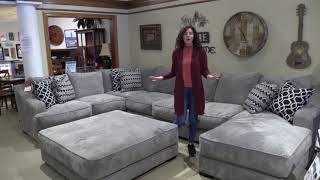 Huge Sectional Sofa by Stanton  Laineys Furniture [upl. by Ivor]