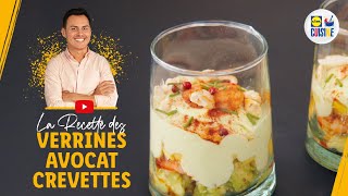 Verrines avocat crevettes  Lidl Cuisine [upl. by Chris]