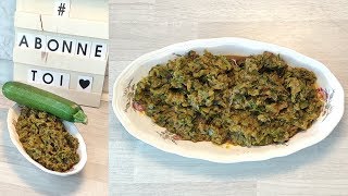 Poêlé de Courgettes 🥒 en 5 minutes chrono⏱️ [upl. by Atled]