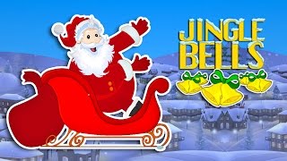 Dashing Through The Snow  Jingle Bells Song  Christmas Carols With Lyrics [upl. by Sucramaj]