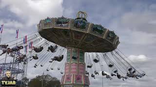 Florida State Fair  Wellenflug Swing Ride  4k video [upl. by Arelus104]