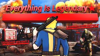 Fallout 4 But I Made Everything Legendary [upl. by Balbinder]