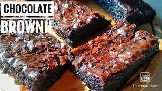 🍫Fudgy chocolate brownie  Brownie recipe in Malayalam  Recipe  62 [upl. by Melosa]