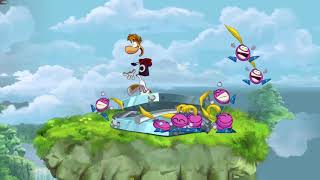 Rayman origins full game walkthrough 100 [upl. by Imak]