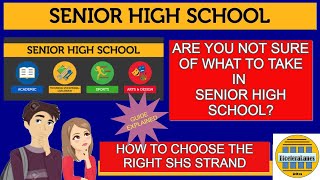 Senior High School Tracks and Strands [upl. by Ahsats411]