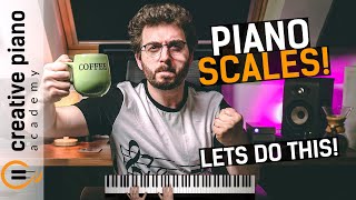 PIANO SCALES The ULTIMATE StepByStep Guide For Beginners [upl. by Saunders]