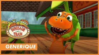 LE DINO TRAIN  La chanson du générique  CANALkids [upl. by Prussian]