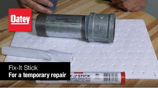 Epoxy Putty for a Temporary Repair [upl. by Akkim]