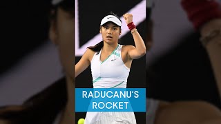 Emma Raducanus ROCKET backhand 🚀 [upl. by Kettie]