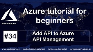 Add api to azure api management [upl. by Pirri901]