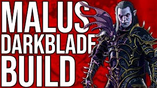 Malus Darkblade  Skyrim Builds  Warhammer Crossover Build [upl. by Alrich149]