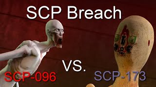 SCP096 Vs SCP173 SFM [upl. by Niwrad483]