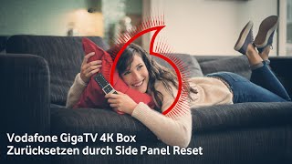 Vodafone GigaTV Box 4K Reset durchführen [upl. by Moersch793]