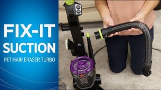 How to Fix Suction Issues with Your BISSELL® Pet Hair Eraser® Turbo Vacuum [upl. by Eidderf303]