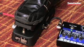 Dunlop Crybaby Multi Wah Pedal Review  Sweetwater Sound [upl. by Doniv206]