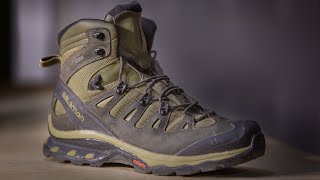 600 Mile Lightweight Waterproof Hiking Boots Review Salomon Quest 4D GTX [upl. by Fulbright]