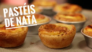 PASTEIS de NATA  BELEM pâtisserie portugaise à tomber [upl. by Gentilis]