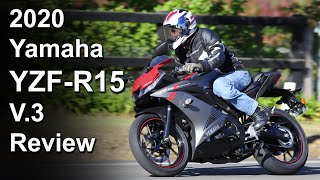 2020 Yamaha YZFR15 V30 Review  More value style amp performance [upl. by Afinom]