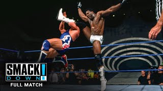 FULL MATCH  Booker T vs Kurt Angle – WCW Title Match SmackDown July 26 2001 [upl. by Oflodor730]