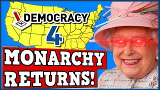 How to break The USA Election So The Queen Wins  Democracy 4 Is Perfectly Balanced with exploits [upl. by Aicinad]