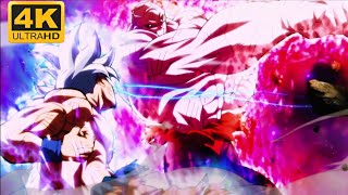 GOKU MASTERED ULTRA INSTINCT VS FULL POWER JIREN4K ULTRA HD [upl. by Gwendolin973]