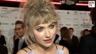 Need For Speed Imogen Poots Interview [upl. by Usanis]