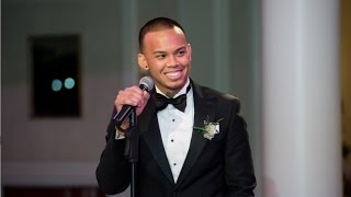 Best Man Speech  Receives Standing Ovation [upl. by Nayt]