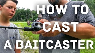 How to Cast a Baitcaster [upl. by Nikos]