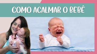 Como Acalmar o bebê  Manual do RecémNascido [upl. by Eidnew904]