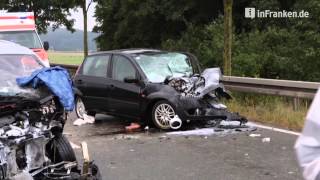 Tödlicher Unfall bei Gunzenhausen [upl. by Anitahs]