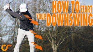 HOW TO START THE DOWNSWING  EASY METHOD [upl. by Ayeki]