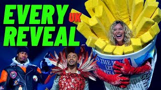 EVERY Masked Singer UK Reveal  Season 2 [upl. by Melonie]